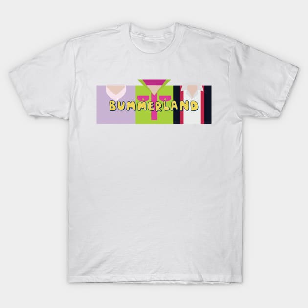 AJR "Bummerland" Display Strip 2 T-Shirt by NoahStDesigns